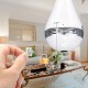 360° Panoramic HD Wireless Camera Wifi Light Bulb 1080P SecurityW / Memory