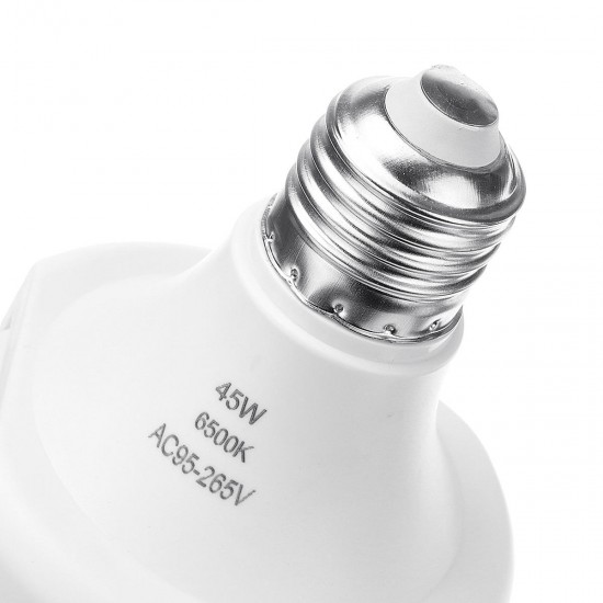 36W 45W 3Blades Folding E27 Motion Sensor LED Bulb Pendant Lamp Decor AC95-265V