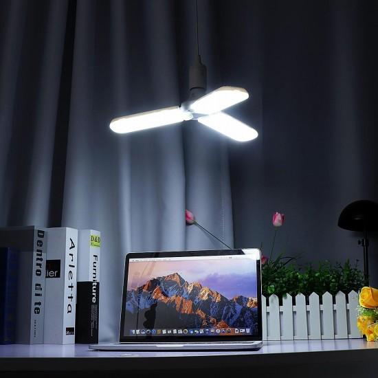 36W 45W 3Blades Folding E27 Motion Sensor LED Bulb Pendant Lamp Decor AC95-265V 36W 45W 3Blades Folding E27 Motion Sensor LED Bulb Pendant Lamp Decor AC95-265V