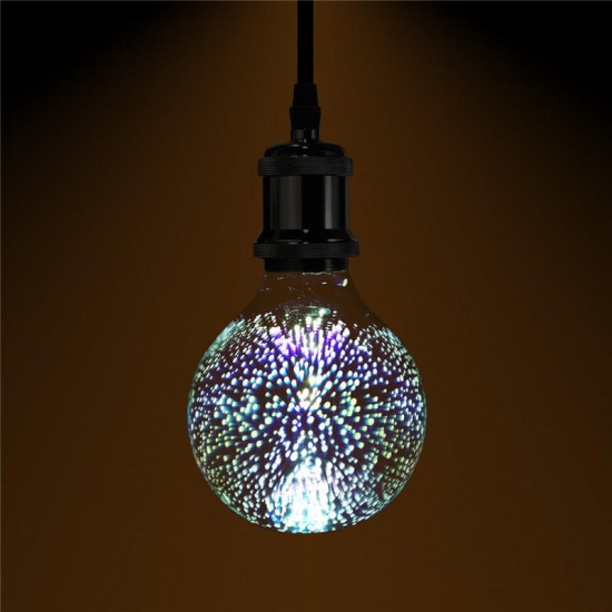 3D Fireworks E27 G80 LED Retro Edison Decorative Light Lamp Bulb AC85-265V 3D Fireworks E27 G80 LED Retro Edison Decorative Light Lamp Bulb AC85-265V