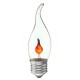 3W E27 Retro Fire Flame Candle Edison Light Bulb Lamp Chandelier Red Lighting 220V