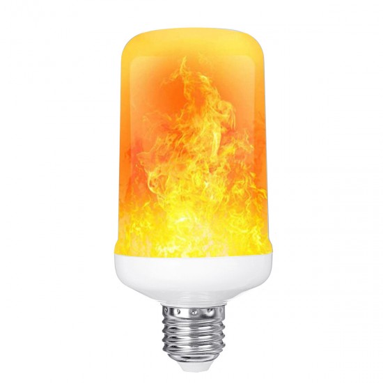 4 Modes Gravity Sensor B22 E27 Flame Effect Fire Light Bulb Super Bright 96 LEDs Decorative Atmosphere Light Christmas Decorations Lamp