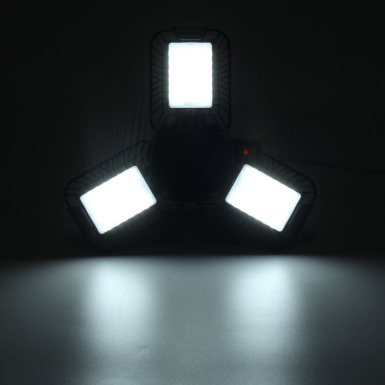 40/60W Deformable E27 LED Garage Light Folding Bulb Ceiling Lights Workshop Lamp