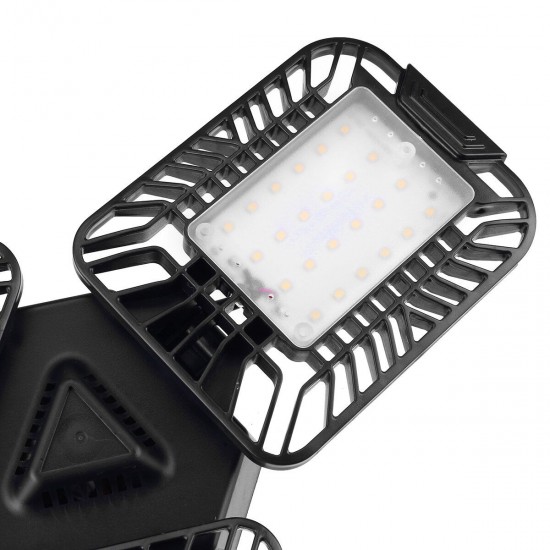 40/60W Deformable Garage Light Ultra-Bright E27 Trilight Lamp Set with 3 Panels 40/60W Deformable Garage Light Ultra-Bright E27 Trilight Lamp Set with 3 Panels