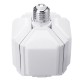 40W 4 Blades E27 LED Bulb Square Folding Pendant Garage Lamp Home Hotel Decor 85-265V/165-265V