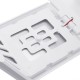 40W 4 Blades E27 LED Bulb Square Folding Pendant Garage Lamp Home Hotel Decor 85-265V/165-265V 40W 4 Blades E27 LED Bulb Square Folding Pendant Garage Lamp Home Hotel Decor 85-265V/165-265V