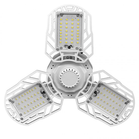 45W 60W E27 Radar Sensor Light Control LED Garage Light Bulb Deformable Lamp AC85-265V