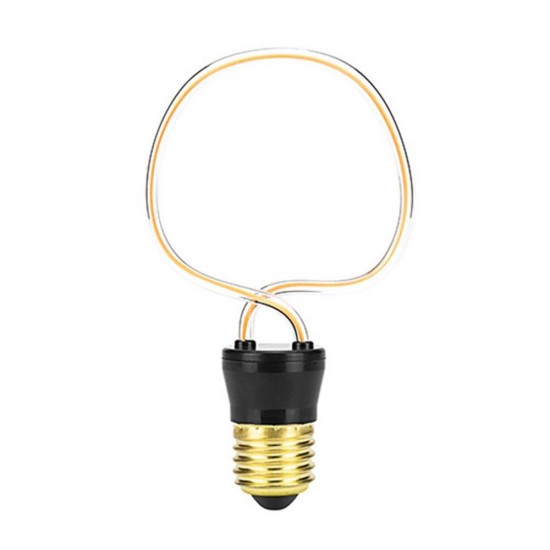 4.5W JH-AP Retro Edison Unique Indoor Home Lamp E27 LED Soft Filament Light Bulb AC220-240V