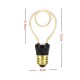 4W Retro Edison Unique Design LED Soft Filament Light Bulb for Indoor Home AC220-240V