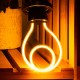 4W Retro Edison Unique Design LED Soft Filament Light Bulb for Indoor Home AC220-240V