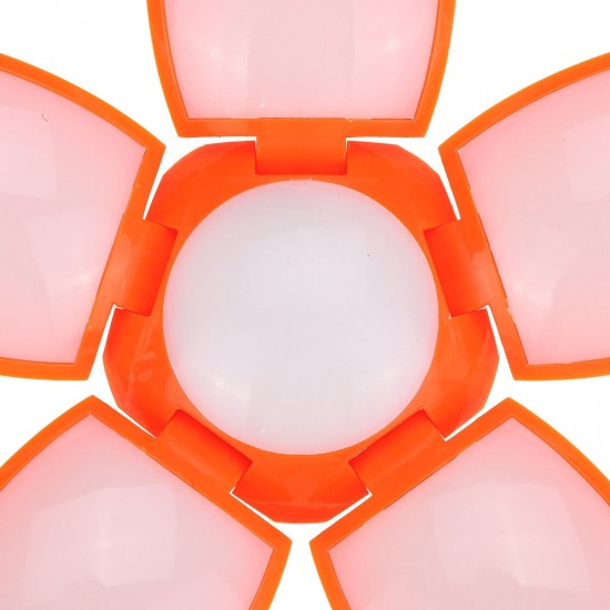 50W 144 LED Deformable Lights Lotus Shape E27 LED Lamp Folding for Factory Garage AC85-265V 50W 144 LED Deformable Lights Lotus Shape E27 LED Lamp Folding for Factory Garage AC85-265V