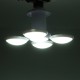 50W E27 Football UFO LED Garage Lamp Workshop Folding Light Deformable Ceiling Bulb AC165-265V