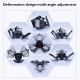 60/80/100W LED Garage Lights Deformable Ceiling Fixture Workshop Shop Three-Leaf 60/80/100W LED Garage Lights Deformable Ceiling Fixture Workshop Shop Three-Leaf