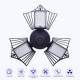 60/80/100W LED Garage Lights Deformable Ceiling Fixture Workshop Shop Three-Leaf 60/80/100W LED Garage Lights Deformable Ceiling Fixture Workshop Shop Three-Leaf