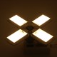 60W 3000-6000K Foldable LED Garage Light Panels Ceiling Lights Workshop Warehouse Lamp