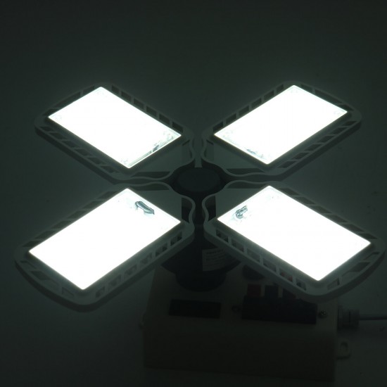 60W 3000-6000K Foldable LED Garage Light Panels Ceiling Lights Workshop Warehouse Lamp