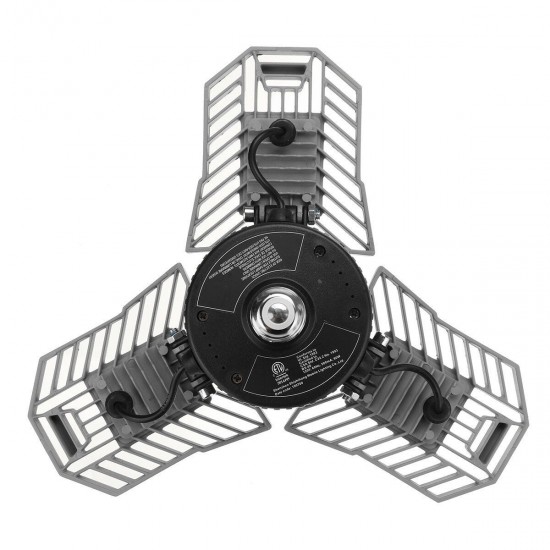 60W 85-265V Deformable LED Garage Light Super Bright Ceiling Lamp E27 Base 60W 85-265V Deformable LED Garage Light Super Bright Ceiling Lamp E27 Base