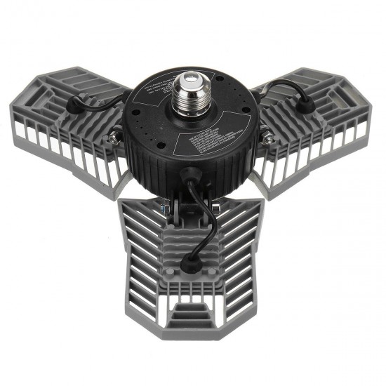 60W 85-265V Deformable LED Garage Light Super Bright Ceiling Lamp E27 Base 60W 85-265V Deformable LED Garage Light Super Bright Ceiling Lamp E27 Base
