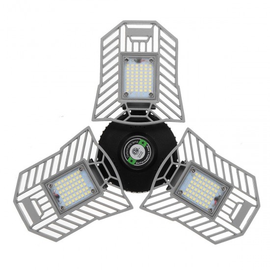 60W 85-265V Deformable LED Garage Light Super Bright Ceiling Lamp E27 Base 60W 85-265V Deformable LED Garage Light Super Bright Ceiling Lamp E27 Base