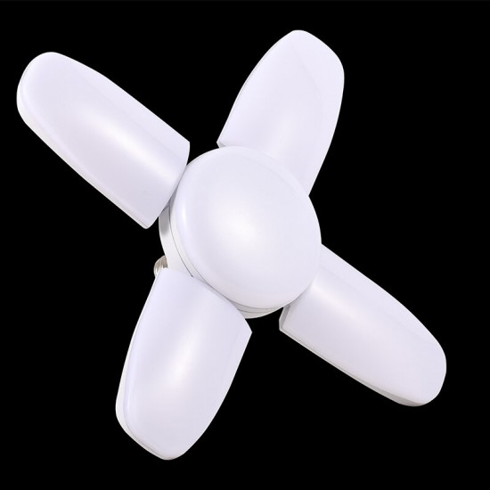 60W E27 LED Garage Light Bulb 4 Blades Deformable Home Ceiling Fixture Shop Lamp 95-265V 60W E27 LED Garage Light Bulb 4 Blades Deformable Home Ceiling Fixture Shop Lamp 95-265V