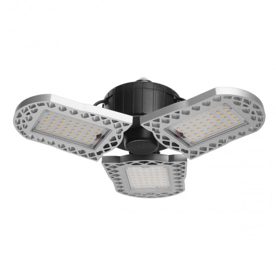 60W LED Garage E27 Light Bulb Deformable Ceiling Fixture Lights Shop Workshop Lamp