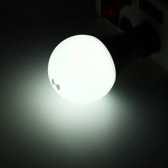 7W 12W E27 Radar Motion Sensor Induction LED Light Bulb Globe Lamp for Home Indoor Decor AC220V