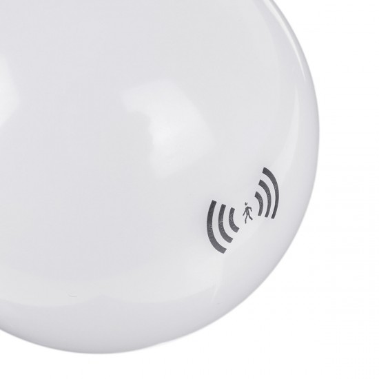 7W 12W E27 Radar Motion Sensor Induction LED Light Bulb Globe Lamp for Home Indoor Decor AC220V 7W 12W E27 Radar Motion Sensor Induction LED Light Bulb Globe Lamp for Home Indoor Decor AC220V