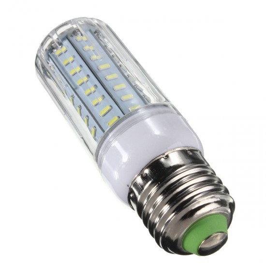 7W E14 E12 E27 B22 G9 GU10 72 SMD 4014 LED White Warm White Cover Corn Lamp Bulb AC 220V