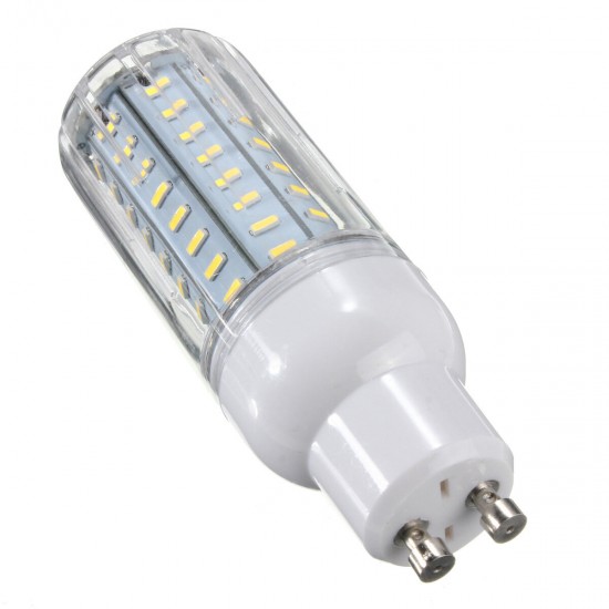 7W E14 E12 E27 B22 G9 GU10 72 SMD 4014 LED White Warm White Cover Corn Lamp Bulb AC 220V