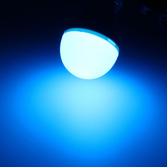 9W E27 B22 RGB Memory Function 16 Colors Changing LED Light Lamp Bulb + Remote Control AC85-265V
