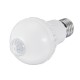 AC 85V-265V 6500K 240 lm 9W 120° E27 12 LED Globe Bulb Light Motion Sensor Lamp