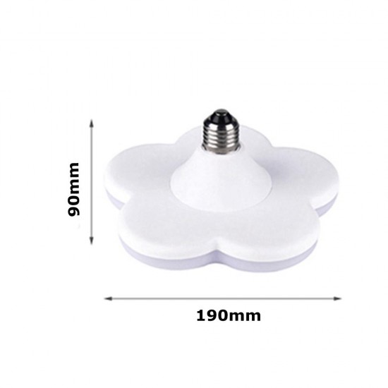 AC180-240V E27 24W 72 LED Plum Blossom Shaped Ceiling Light Bulb for Indoor Bedroom Home Decoration AC180-240V E27 24W 72 LED Plum Blossom Shaped Ceiling Light Bulb for Indoor Bedroom Home Decoration