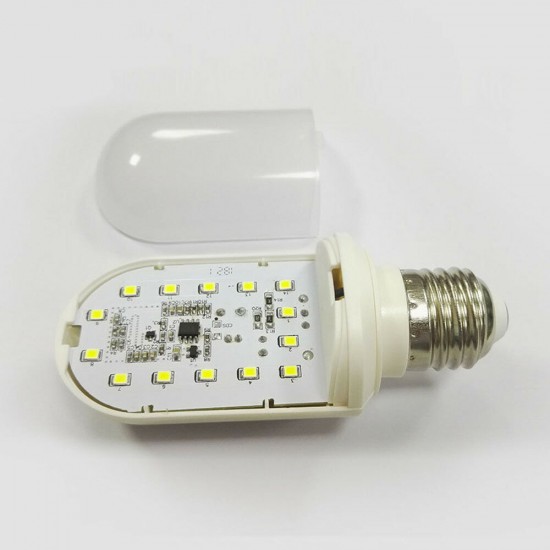 AC220V E27 2.5W 5W LED Sensor Light Bulb Rotation 360° Beam Angle Indoor Lamp for Home Hotel Decor