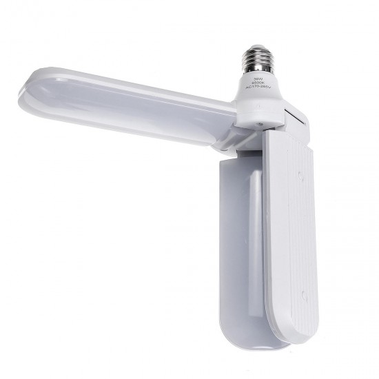 AC85-265V 45W 2835SMD Three Leaves LED Ceiling Light Bulb Foldable Garage Lamp for Home Basement Decor AC85-265V 45W 2835SMD Three Leaves LED Ceiling Light Bulb Foldable Garage Lamp for Home Basement Decor