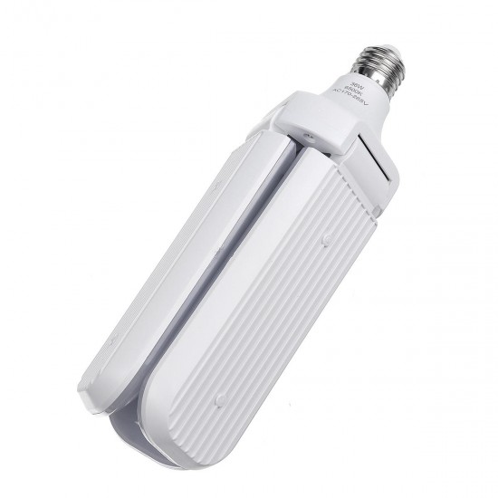 AC85-265V 45W 2835SMD Three Leaves LED Ceiling Light Bulb Foldable Garage Lamp for Home Basement Decor AC85-265V 45W 2835SMD Three Leaves LED Ceiling Light Bulb Foldable Garage Lamp for Home Basement Decor