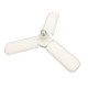 AC85-265V 45W E27 Warm White 2835 228 LED Foldable Fan Blade Angle Adjustable Indoor Light Bulb