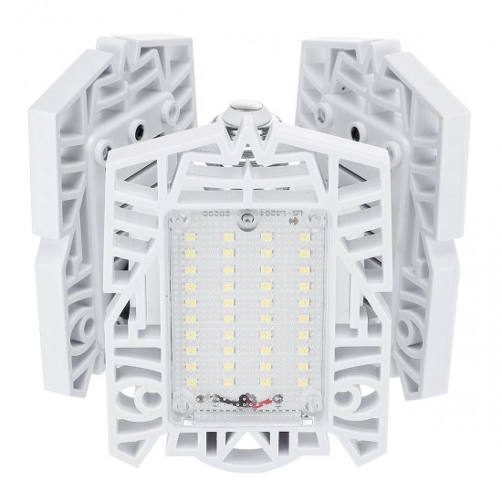 AC85-265V 60W E27 LED Garage Light Bulb SMD2835 Foldable Super Bright Adjustable Ceiling Lamp