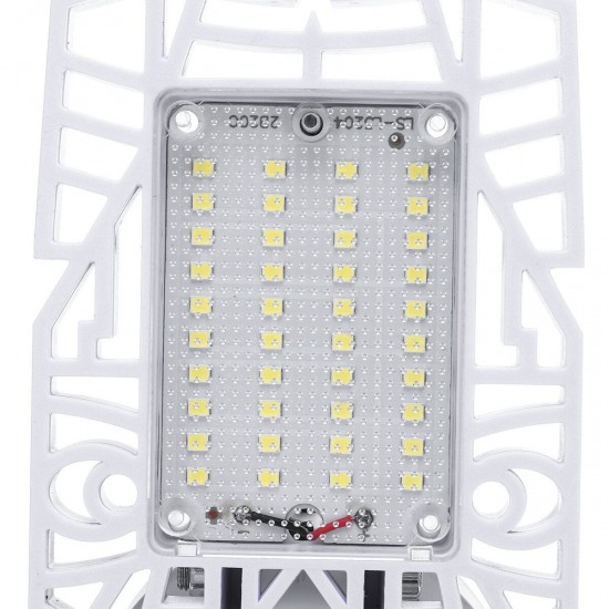 AC85-265V 60W E27 LED Garage Light Bulb SMD2835 Foldable Super Bright Adjustable Ceiling Lamp