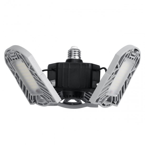 AC85-265V 60W LED Bulb Pure White Shop Utility Ceiling Deformable Daylight Garage Light