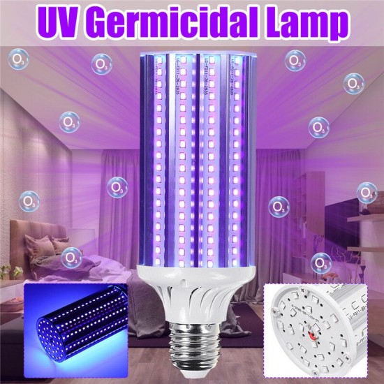 AC85-265V 80/120/252LED UV Germicidal Corn Lamp 395nm E27 Sterilizing Light Bulb for Indoor Home AC85-265V 80/120/252LED UV Germicidal Corn Lamp 395nm E27 Sterilizing Light Bulb for Indoor Home