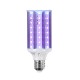 AC85-265V 80/120/252LED UV Germicidal Corn Lamp 395nm E27 Sterilizing Light Bulb for Indoor Home