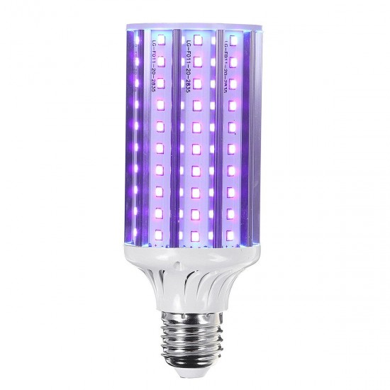 AC85-265V 80/120/252LED UV Germicidal Corn Lamp 395nm E27 Sterilizing Light Bulb for Indoor Home