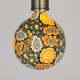 AC85-265V CN-125HDFH 4W E27 SMD2835 Warm White G125 Vintage Tiffany Glass 3D Art LED Light Bulb