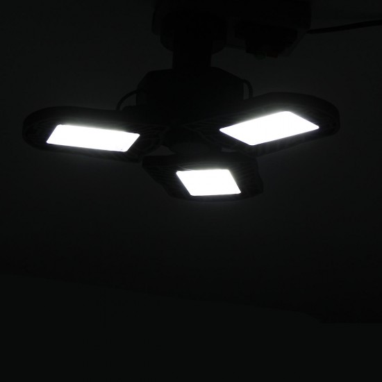 AC85-265V E26 E27 60W Pure White 144 LED Folding Garage Ceiling Light Bulb Workshop Adjustable Deformable Lamp AC85-265V E26 E27 60W Pure White 144 LED Folding Garage Ceiling Light Bulb Workshop Adjustable Deformable Lamp
