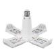 AC85-265V E27 40W Folding Four-Leaf LED Lamp Household Deformation Uniform Bulb Indoor Lighting AC85-265V E27 40W Folding Four-Leaf LED Lamp Household Deformation Uniform Bulb Indoor Lighting