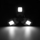 AC85-265V E27 60W Pure White Three-Leaf Sliver 126LED Deformable Foldable Garage Light Bulb Shop Ceiling Lamp AC85-265V E27 60W Pure White Three-Leaf Sliver 126LED Deformable Foldable Garage Light Bulb Shop Ceiling Lamp