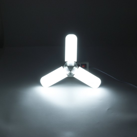 AC85-265V E27/E26 36W 60W LED Bulb Deformable Garage Lamp Foldable Ceiling Light for Home Indoor Use