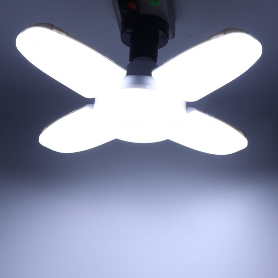 AC95-265V E27 LED Garage Light Bulb Shop Utility Ceiling Deformable Daylight Lamp For Home Hotel