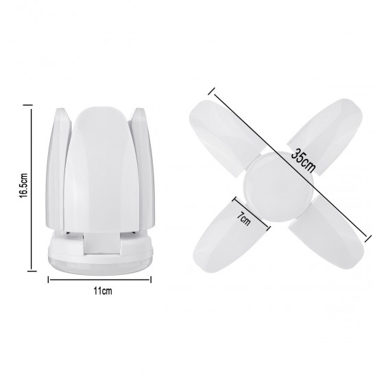 AC95-265V E27 LED Garage Light Bulb Shop Utility Ceiling Deformable Daylight Lamp For Home Hotel AC95-265V E27 LED Garage Light Bulb Shop Utility Ceiling Deformable Daylight Lamp For Home Hotel