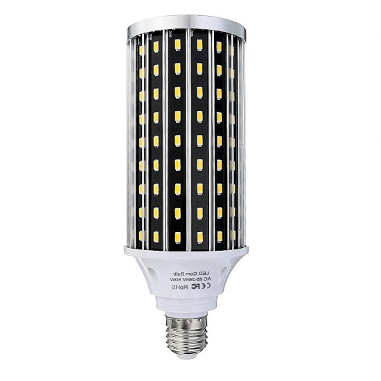 AC85-265V 50W E27 5000LM Pure White Warm White 168LED Corn Light Bulb for Indoor Home Decor